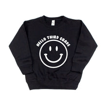Hello (Grade) Smile | Kids Pullover Sweatshirt