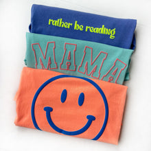 Rather Be Reading Puff Print Adult Tee