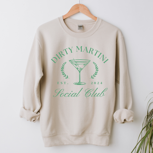 Dirty Martini Social Club | Adult Crewneck Sweatshirt