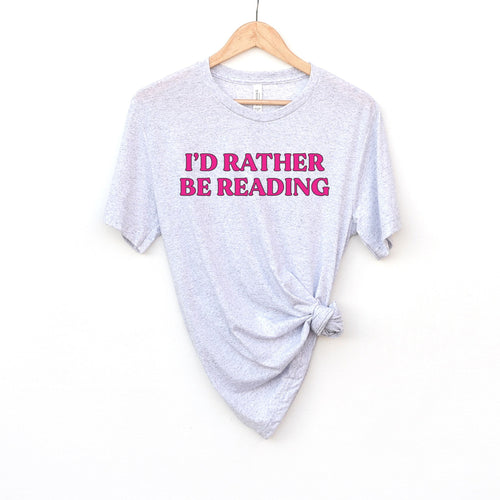 Rather Be Reading | Adult Tee