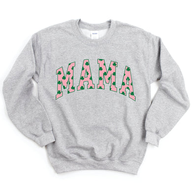 Mama Shamrock Adult Sweatshirt
