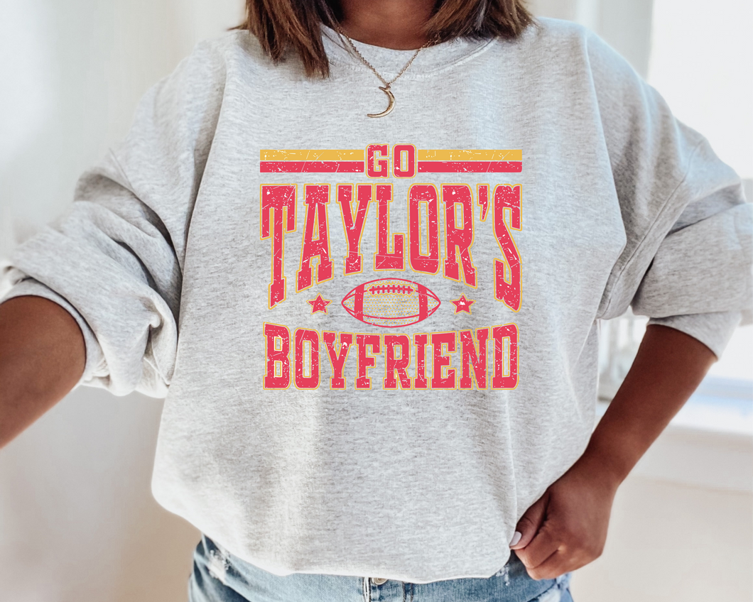 Go Taylor's Boyfriend | Adult Crewneck Sweatshirt