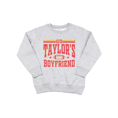 Go Taylor's Boyfriend | Kids Crewneck Sweatshirt