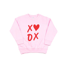 XOXO Puff Print Kids Pullover