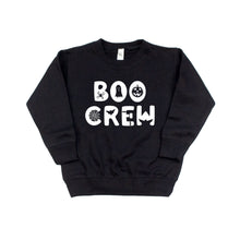 Boo Crew Kids Crewneck Black Sweatshirt