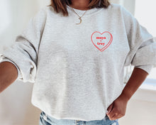 Custom Heart Sweatshirt