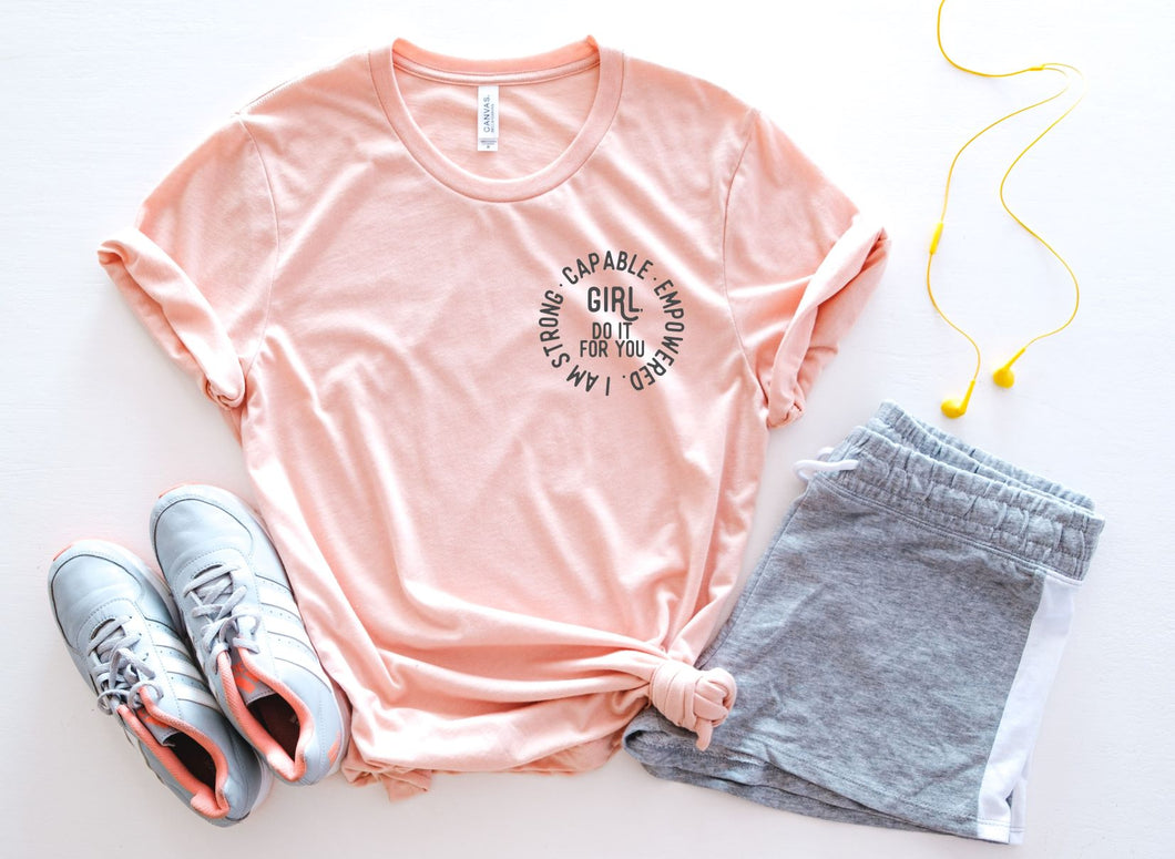 Do It For You | Peach Tee