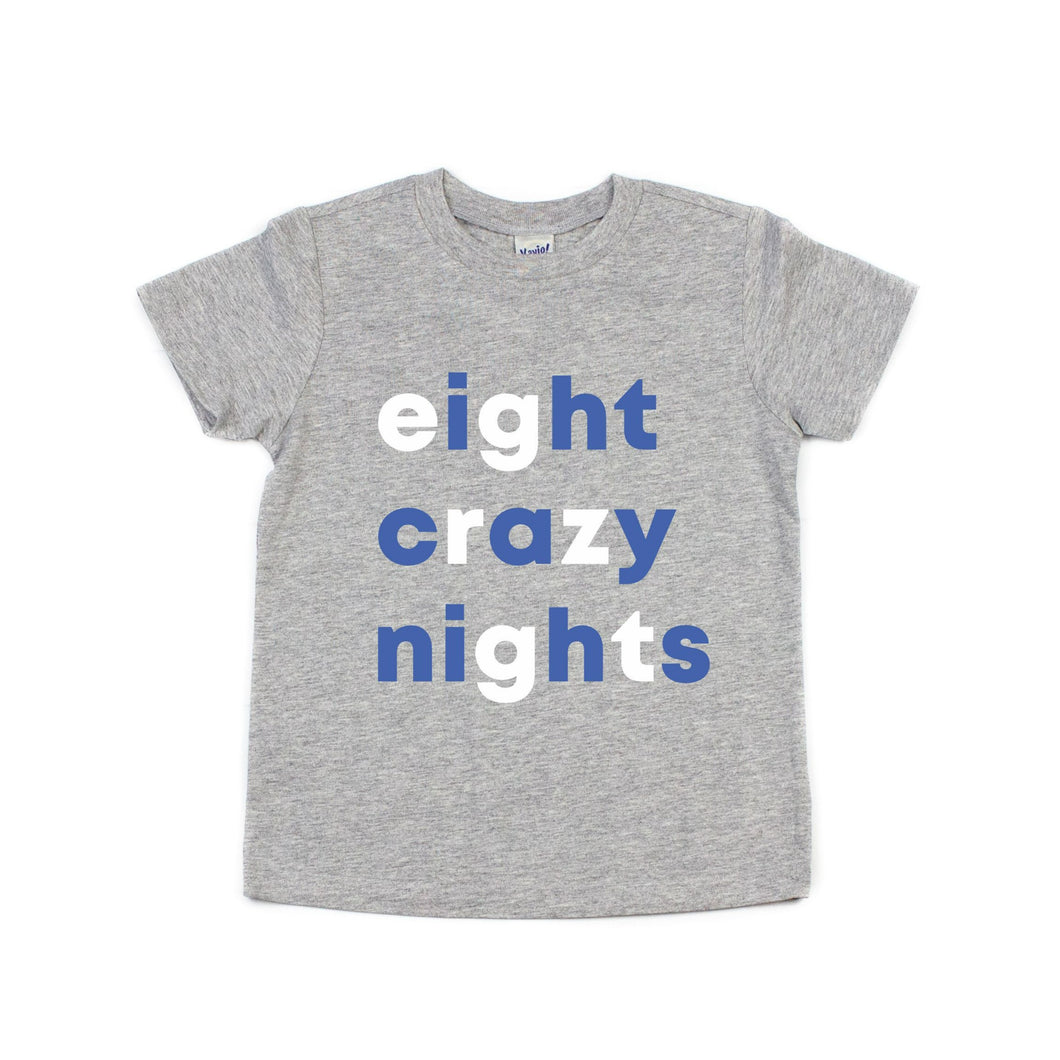 Eight Crazy Nights Short Sleeve Kids Tee