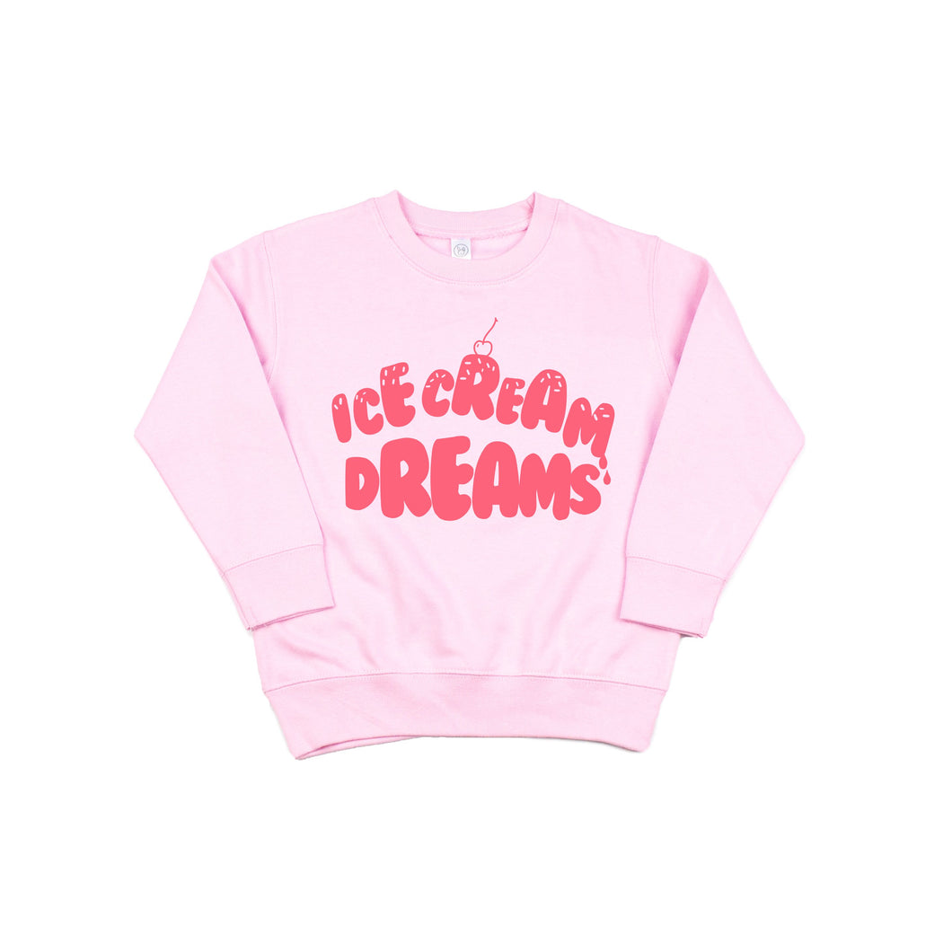 Ice Cream Dreams | Kids' Pullover Sweatshirt