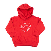 Personalized Candy Heart Hoodie