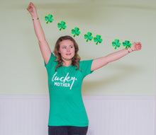 Lucky Mother St. Paddy’s Day Crewneck Tshirt
