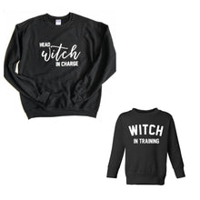 Witch in Training - Girl's Crewneck Pullover