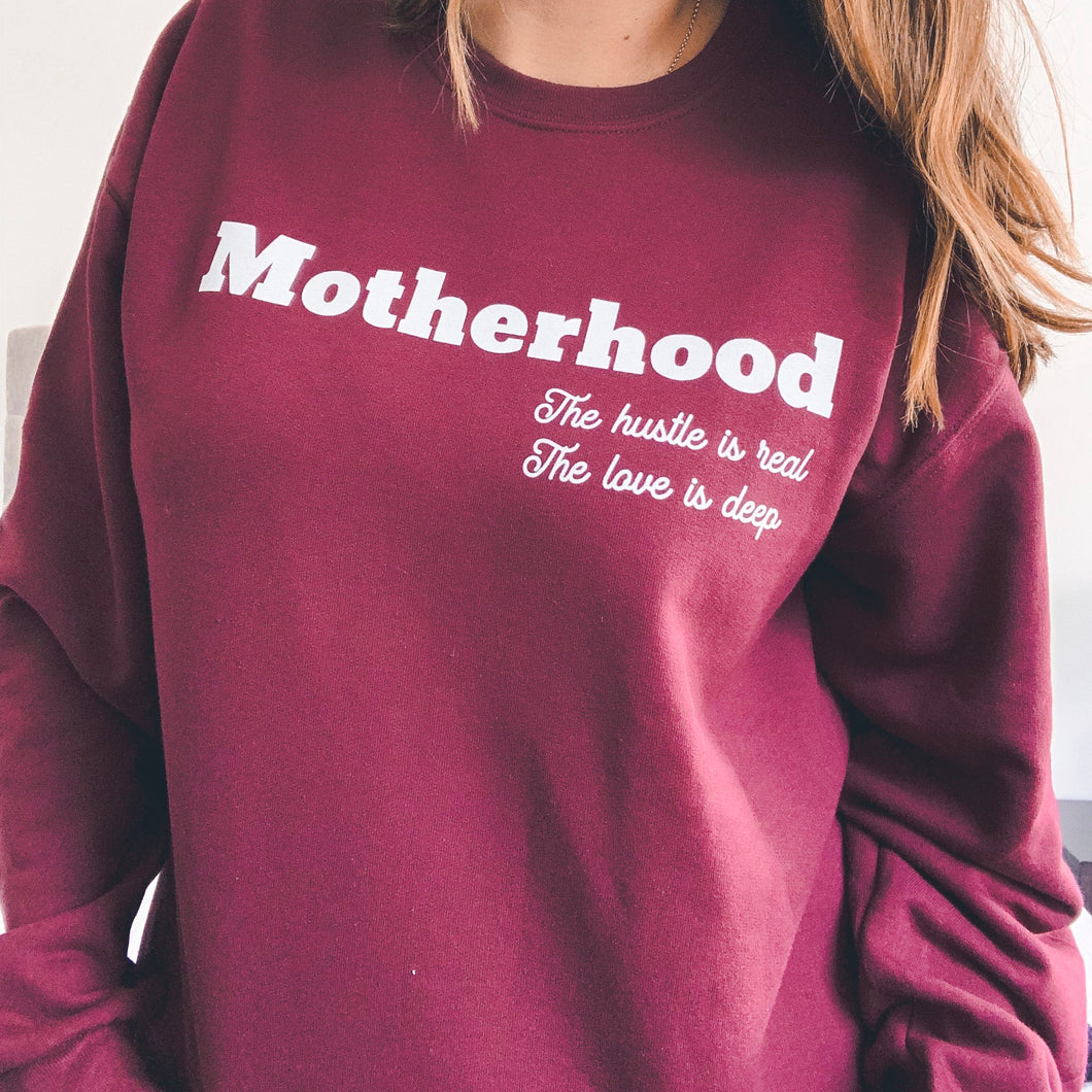 Motherhood Hustle Pullover