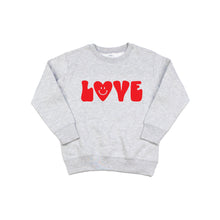 Love Smiley | Kids' Pullover Sweatshirt
