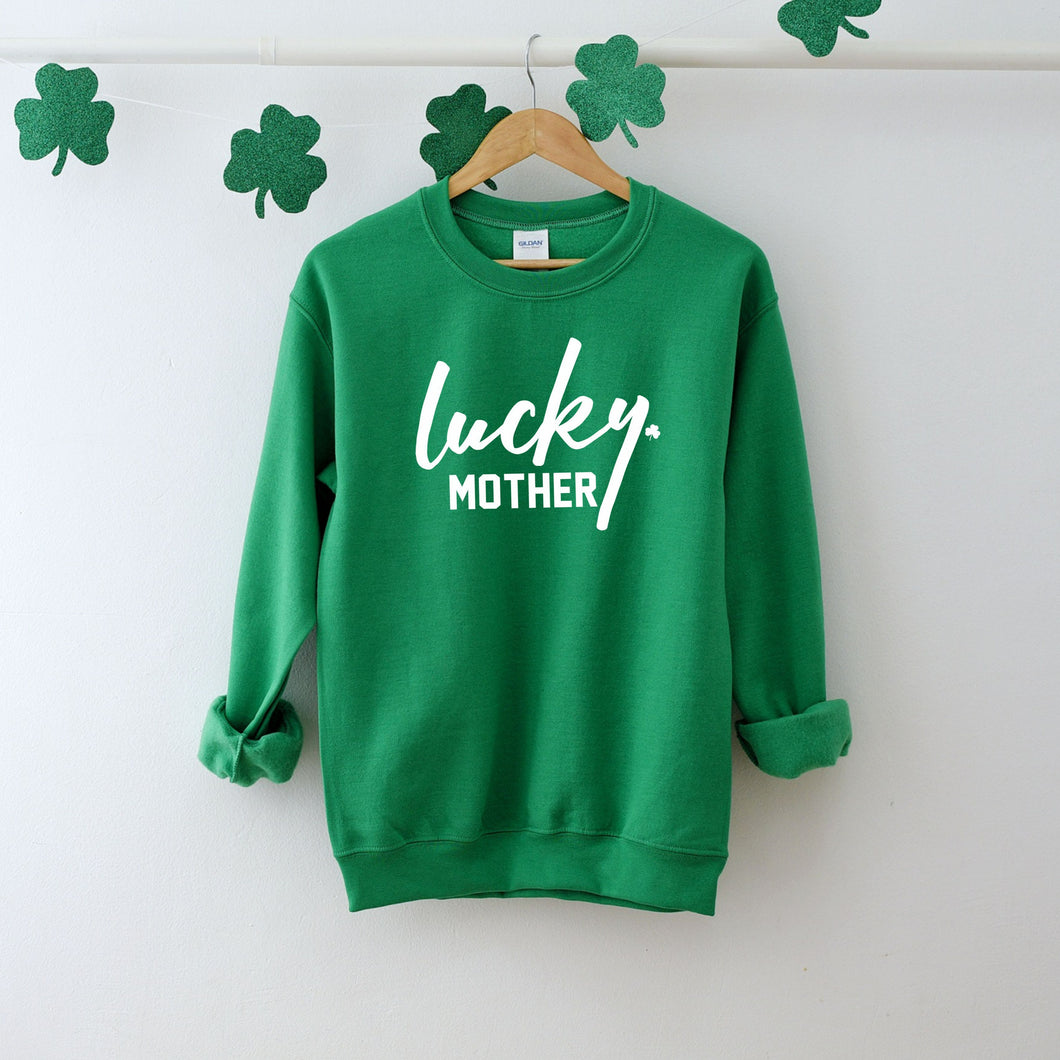 Lucky Mother Pullover Sweatshirt