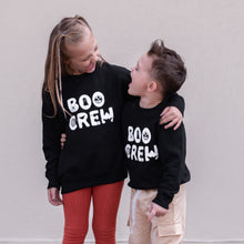 Boo Crew Kids Crewneck Black Sweatshirt