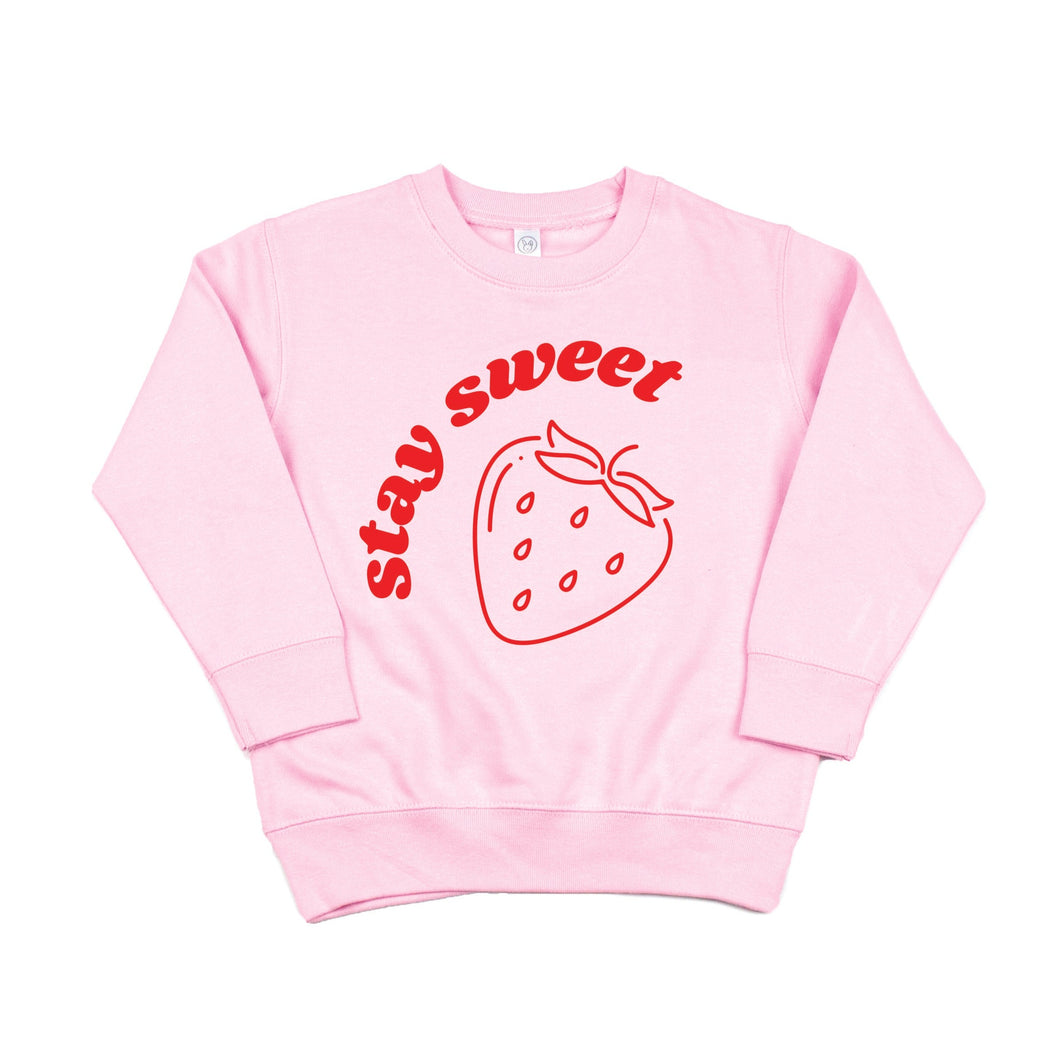 Stay Sweet | Kids' Pullover Sweatshirt