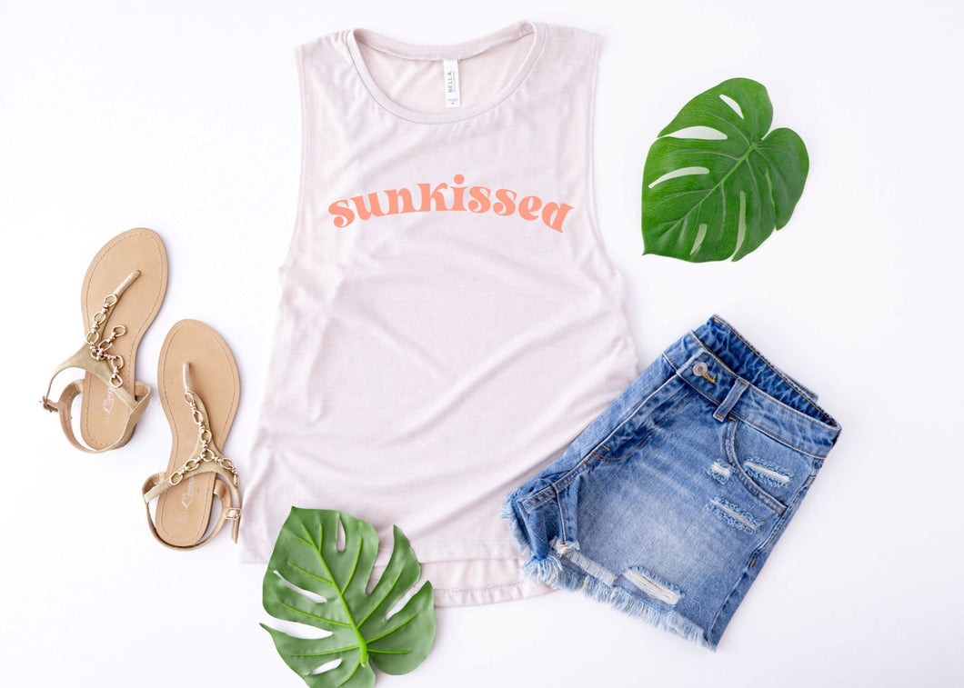 Sunkissed Flowy Muscle Tank